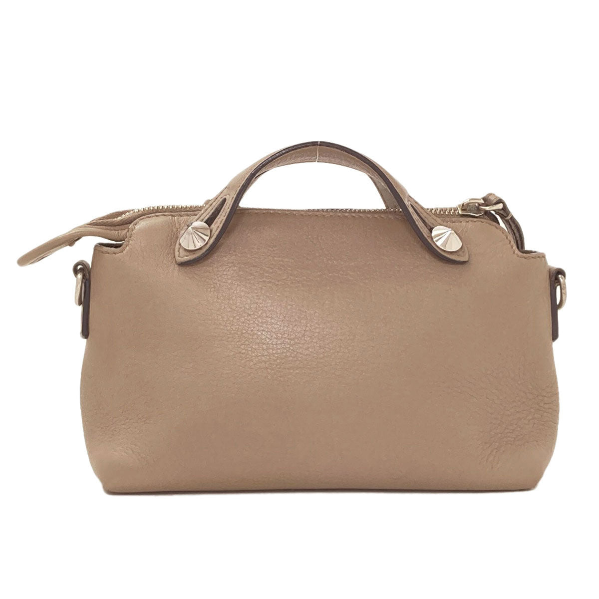FENDI BY THE WAY Mini Monster 2WAY Handbag Calf Ladies [Used]