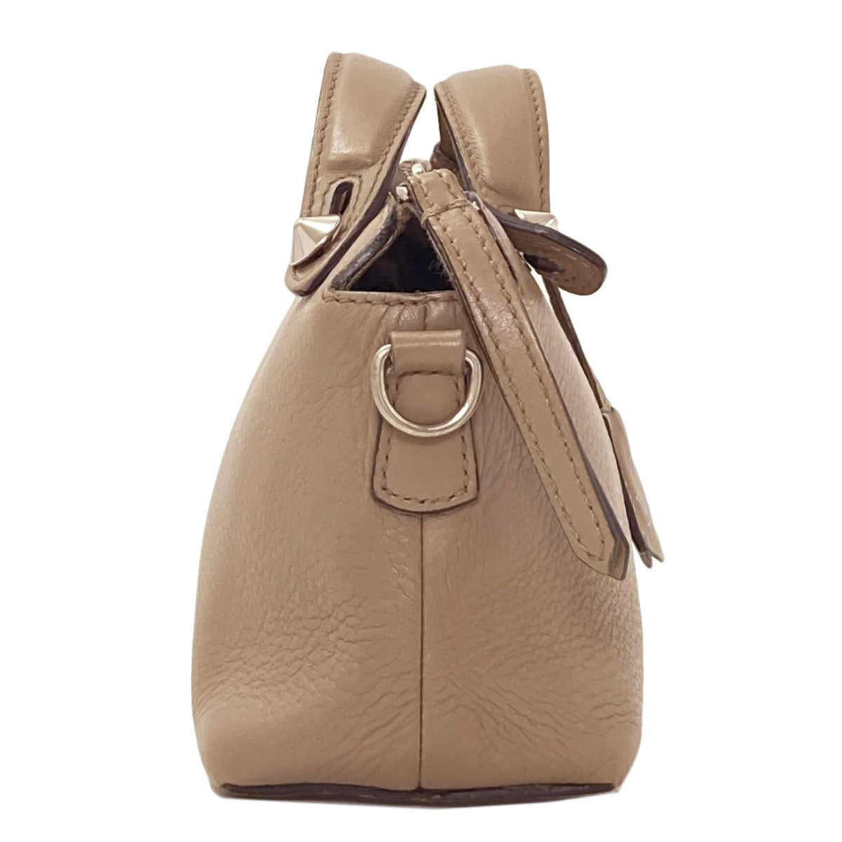 FENDI BY THE WAY Mini Monster 2WAY Handbag Calf Ladies [Used]