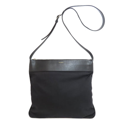 SAINT LAURENT logo Tote Bag Canvas Ladies [Used]