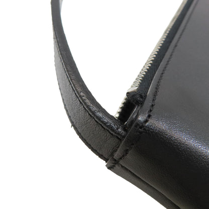 SAINT LAURENT logo Tote Bag Canvas Ladies [Used]