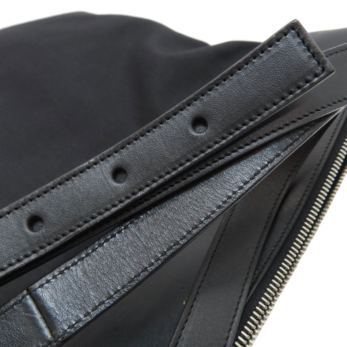 SAINT LAURENT logo Tote Bag Canvas Ladies [Used]