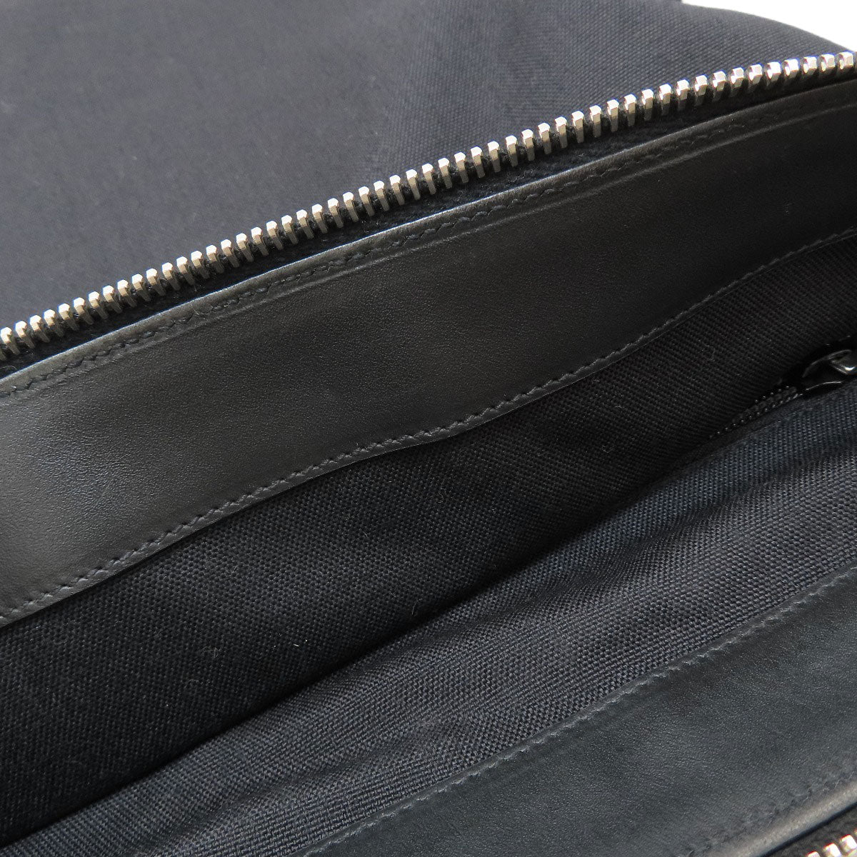 SAINT LAURENT logo Tote Bag Canvas Ladies [Used]