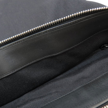 SAINT LAURENT logo Tote Bag Canvas Ladies [Used]