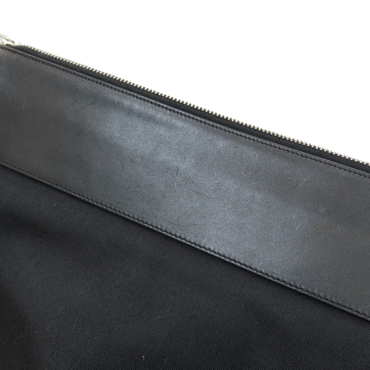 SAINT LAURENT logo Tote Bag Canvas Ladies [Used]