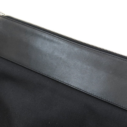 SAINT LAURENT logo Tote Bag Canvas Ladies [Used]