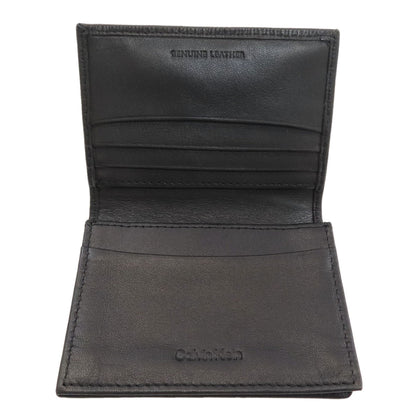 Calvin Klein 31CK200002 CK logo Card Case Leather mens [Used]
