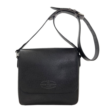 LOUIS VUITTON Roman PM Shoulder Bag Taiga Ladies [Used]