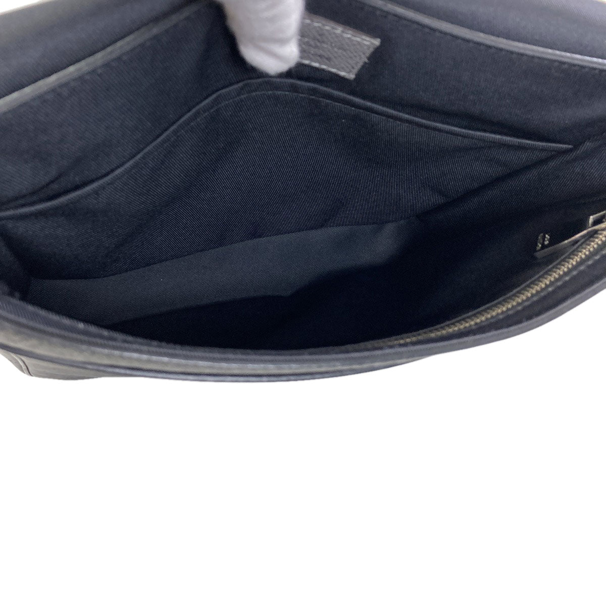 LOUIS VUITTON Roman PM Shoulder Bag Taiga Ladies [Used]