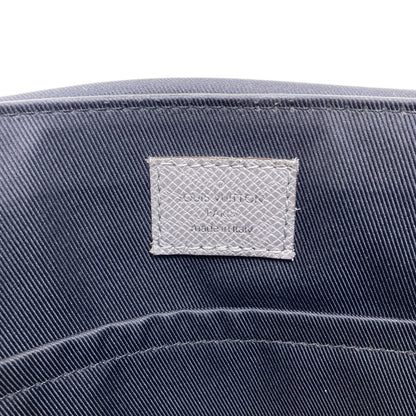 LOUIS VUITTON Roman PM Shoulder Bag Taiga Ladies [Used]