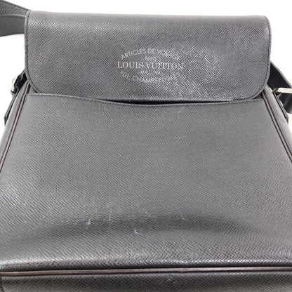 LOUIS VUITTON Roman PM Shoulder Bag Taiga Ladies [Used]