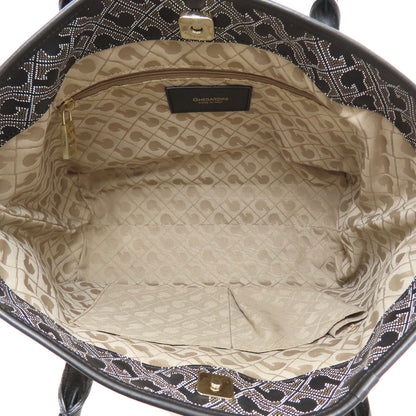 GHERARDINI Logo motif Handbag PVC Ladies [Used]