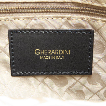 GHERARDINI Logo motif Handbag PVC Ladies [Used]