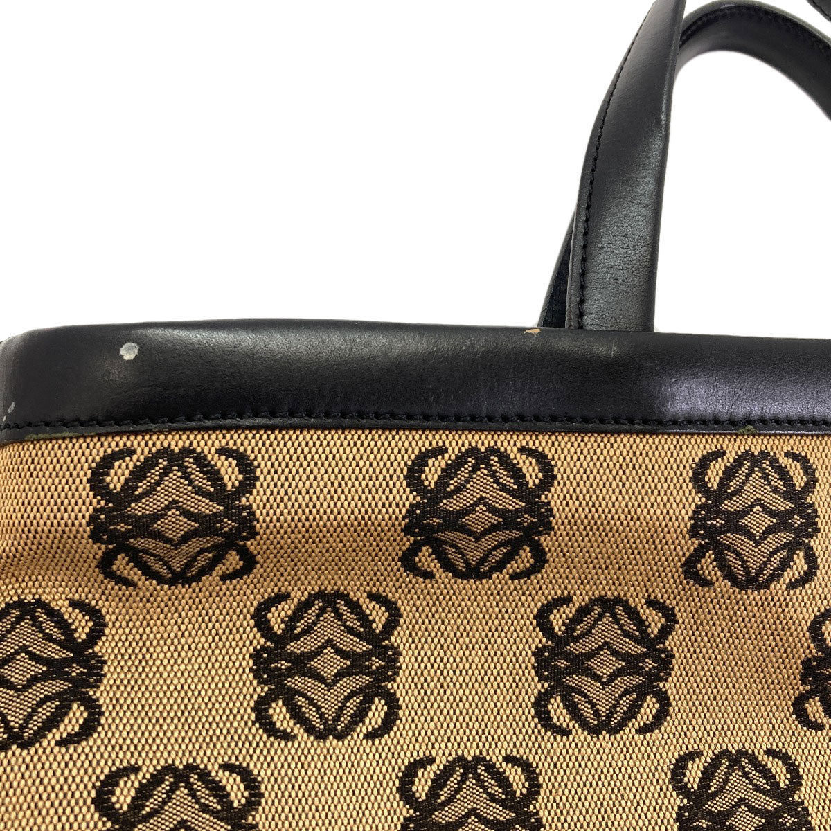 LOEWE anagram Tote Bag Canvas Ladies [Used]