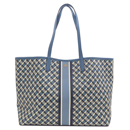 Tory Burch Logo motif Tote Bag PVC Ladies [Used]