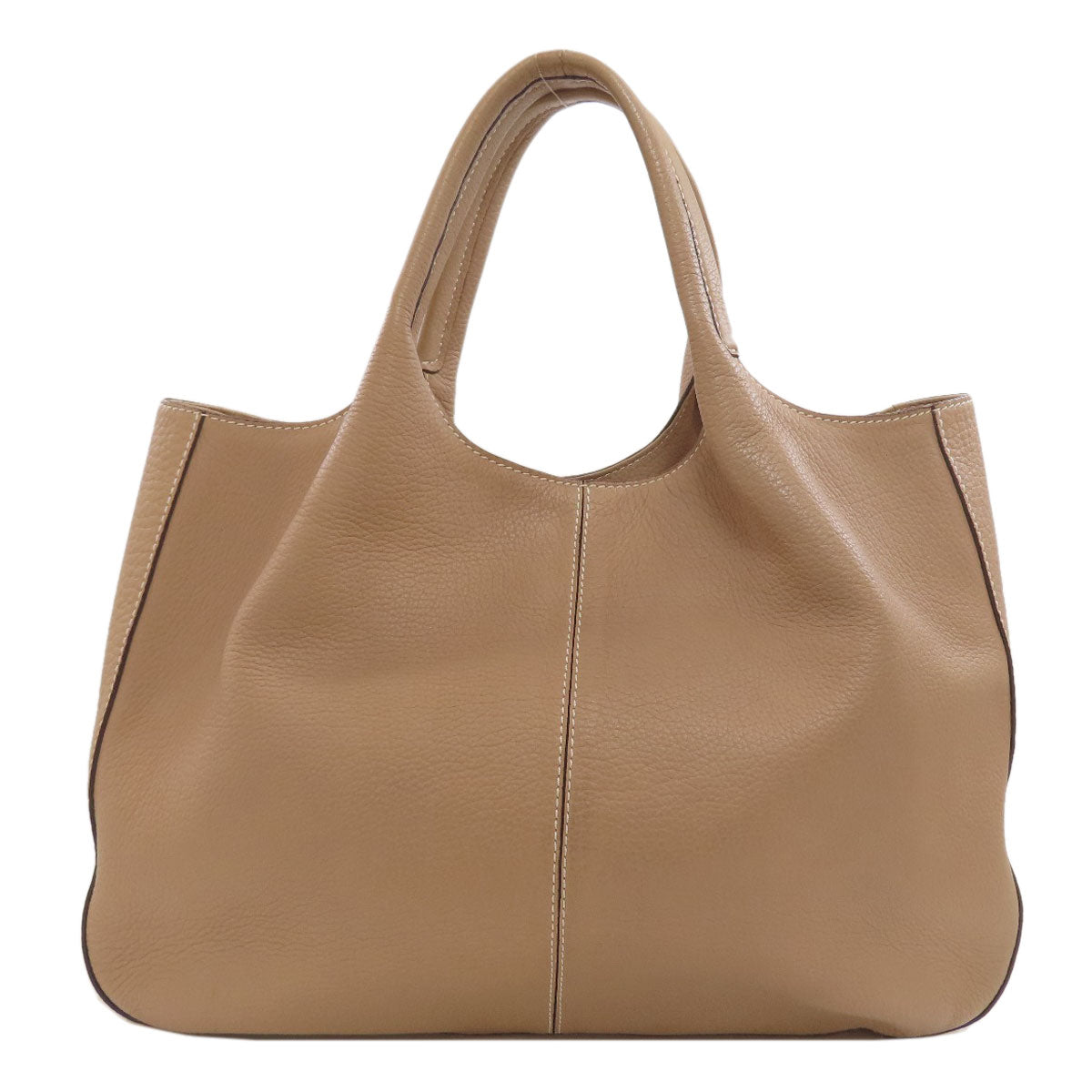 TODS logo Tote Bag Leather Ladies [Used]