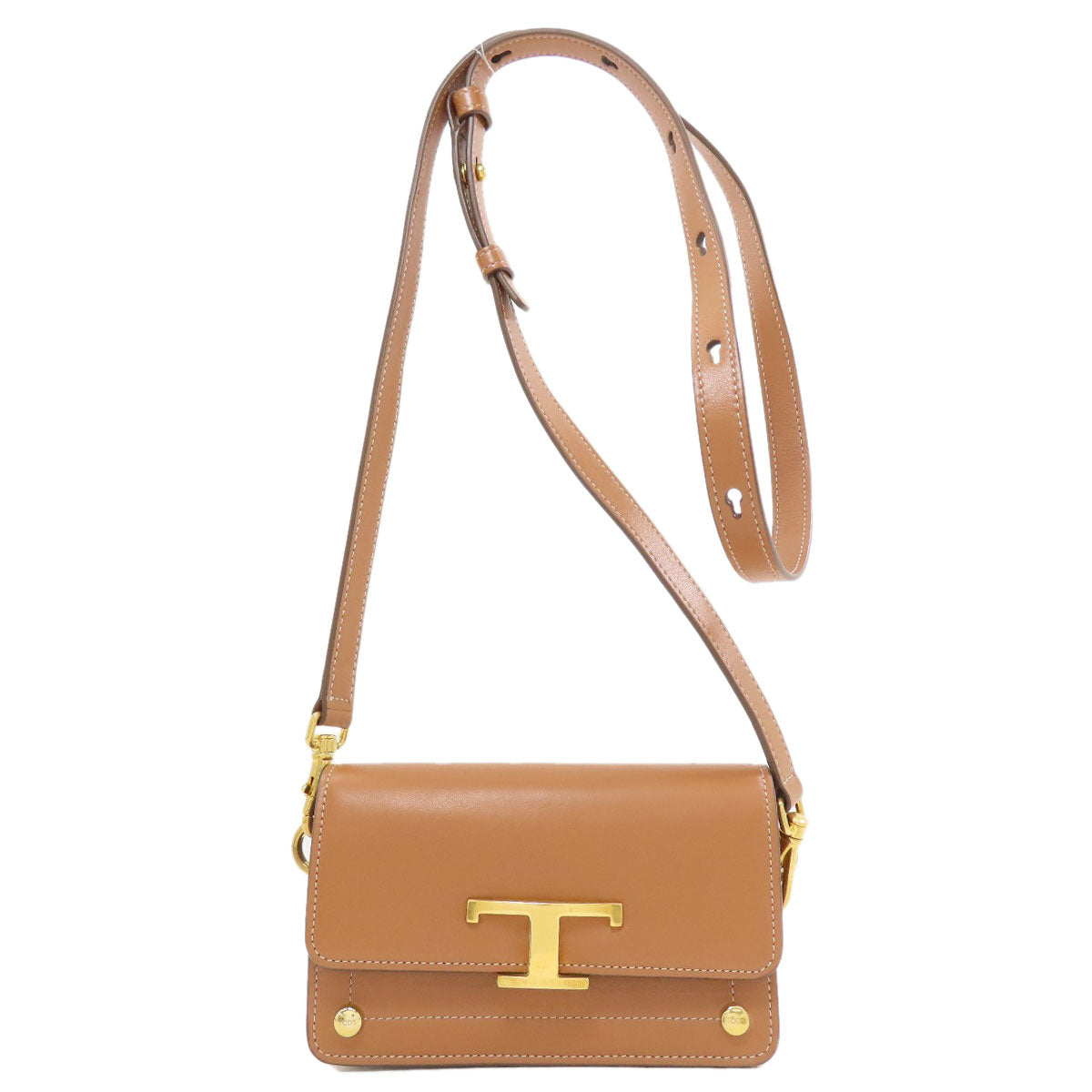 TODS T-Timeless Mini Shoulder Shoulder Bag Calf Ladies [Used]