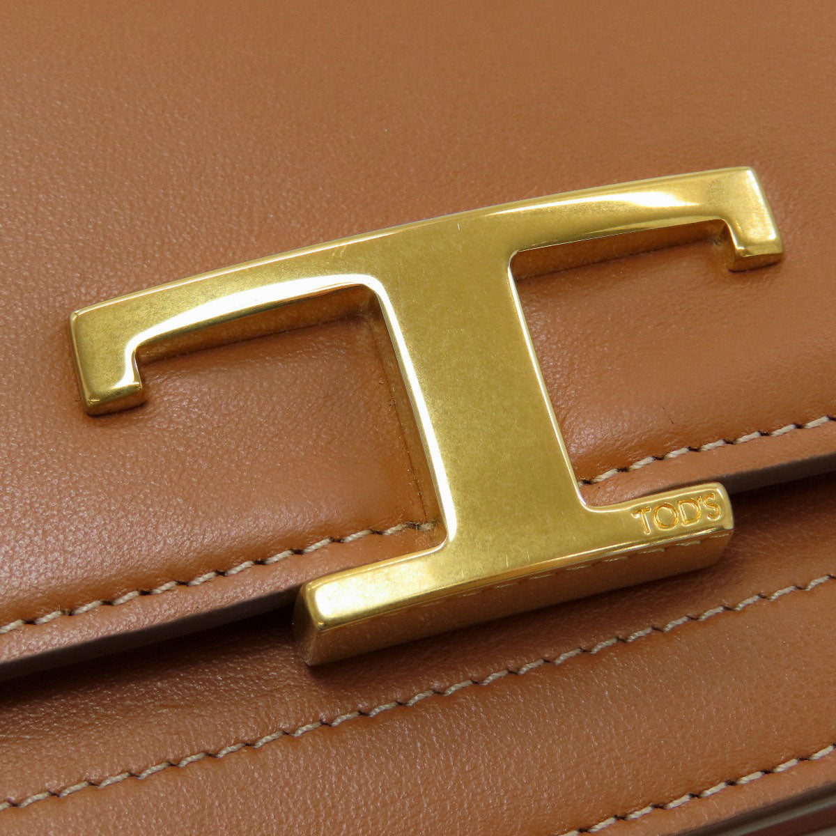 TODS T-Timeless Mini Shoulder Shoulder Bag Calf Ladies [Used]