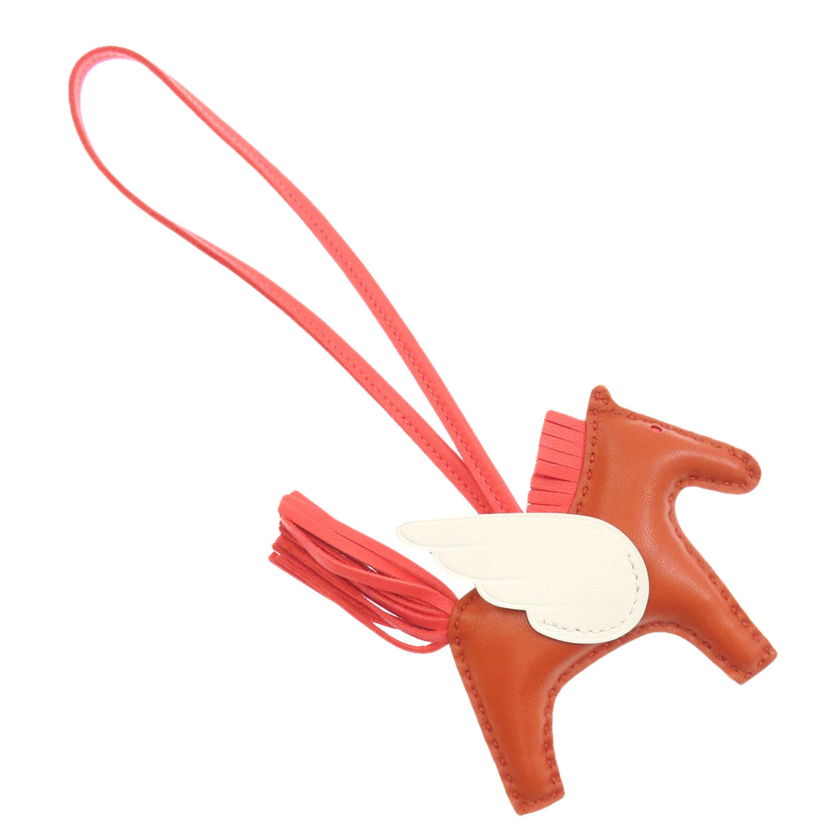 HERMES Rodeo PM Pegasus key ring Anyo Miro Ladies [Used]