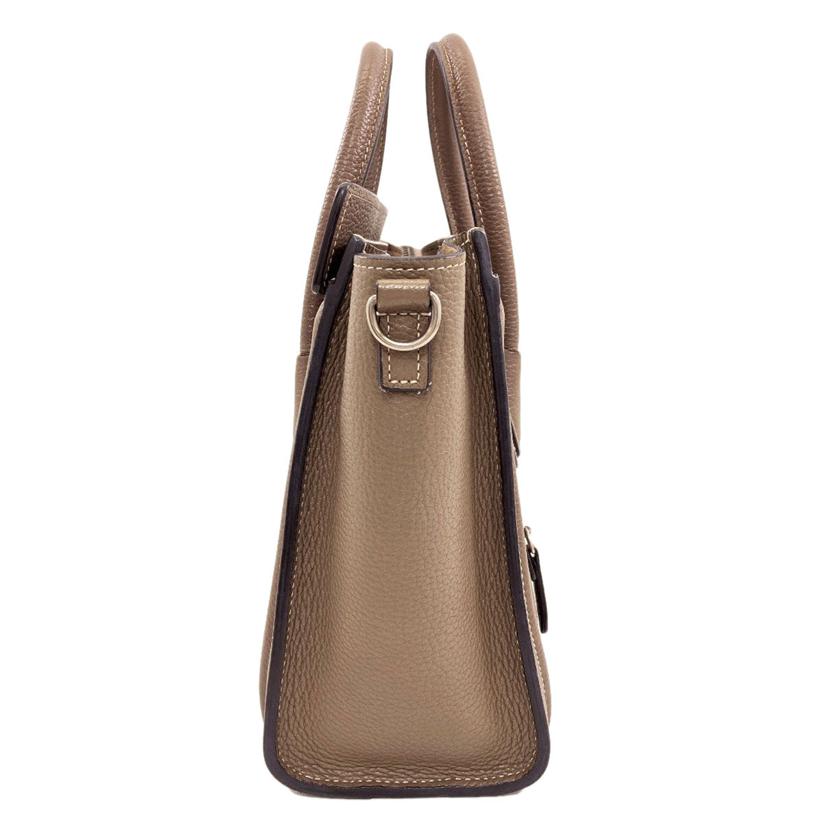 CELINE Luggage nano 2 WAY Handbag Calf Ladies [Used]