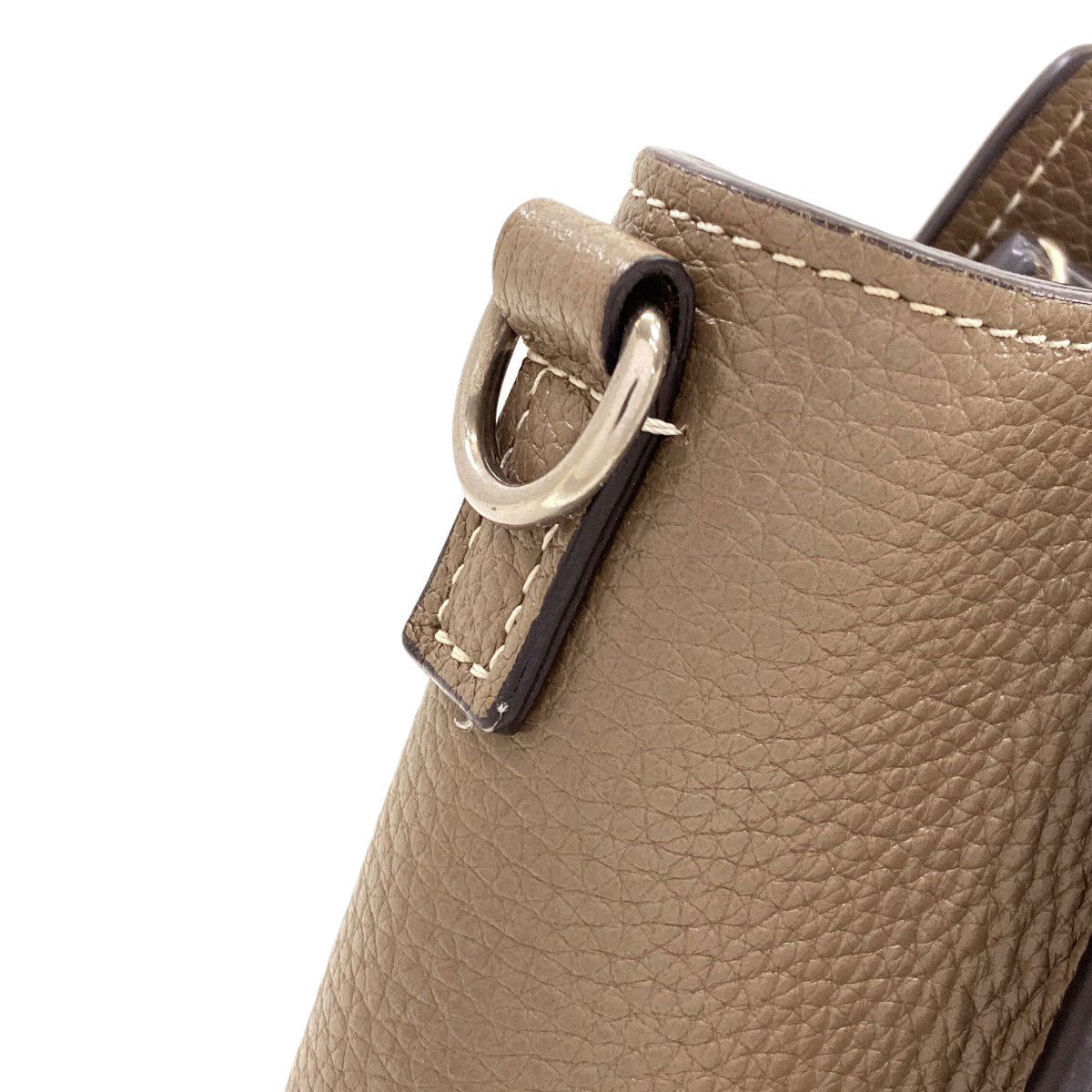CELINE Luggage nano 2 WAY Handbag Calf Ladies [Used]