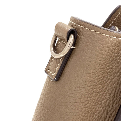 CELINE Luggage nano 2 WAY Handbag Calf Ladies [Used]