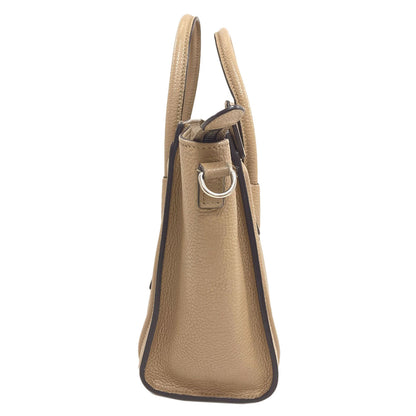 CELINE Luggage nano 2 WAY Handbag Calf Ladies [Used]