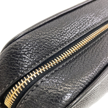 MIUMIU Ribbon motif Shoulder Bag Leather Ladies [Used]