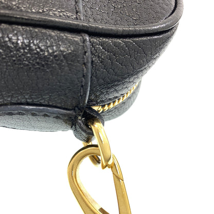 MIUMIU Ribbon motif Shoulder Bag Leather Ladies [Used]
