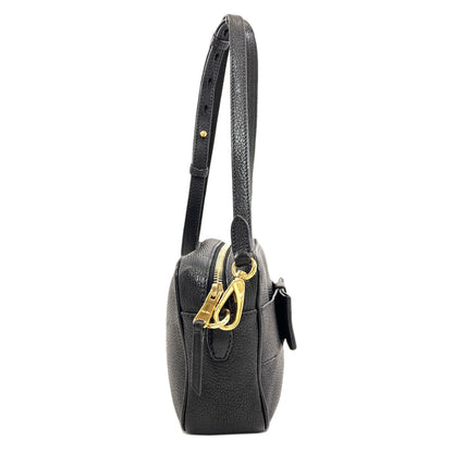 MIUMIU Ribbon motif Shoulder Bag Leather Ladies [Used]