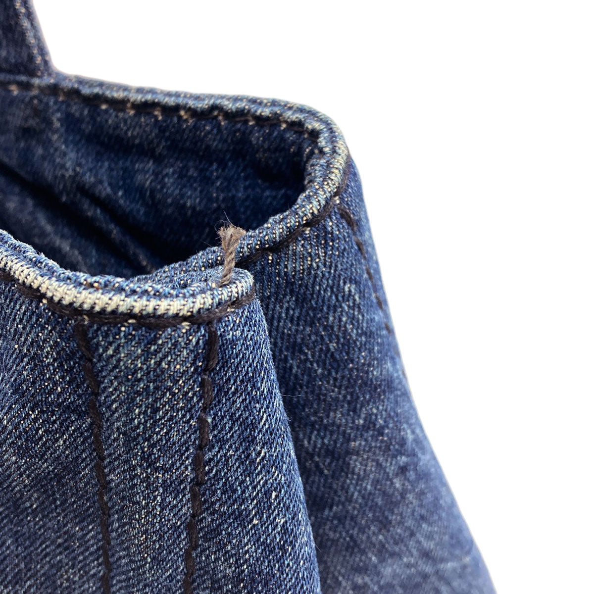PRADA B1877B Canapa Tote Bag Denim Ladies [Used]