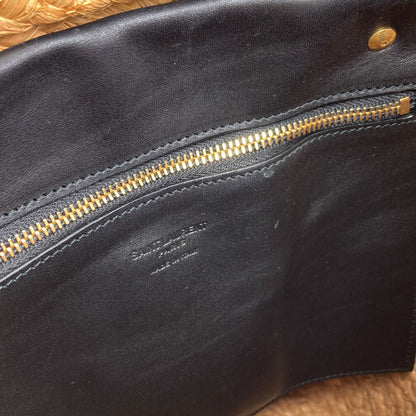 YVES SAINT LAURENT Basket bag, Panier, Small Tote Bag Raffia LeatherLadies [Used]