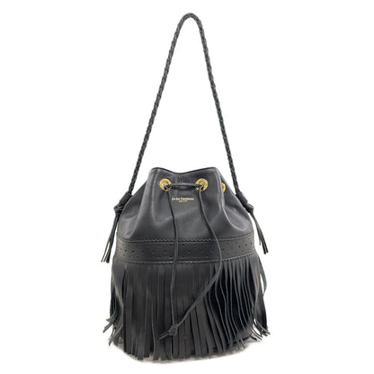 J&M Davidson fringe carnival Handbag Leather Ladies [Used]