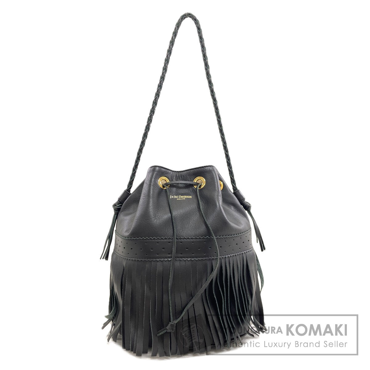 J&M Davidson fringe carnival Handbag Leather Ladies [Used]