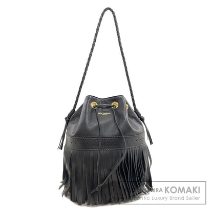 J&M Davidson fringe carnival Handbag Leather Ladies [Used]