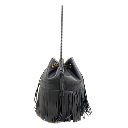 J&M Davidson fringe carnival Handbag Leather Ladies [Used]