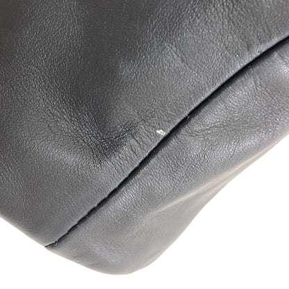Longchamp logo Shoulder Bag Leather Ladies [Used]