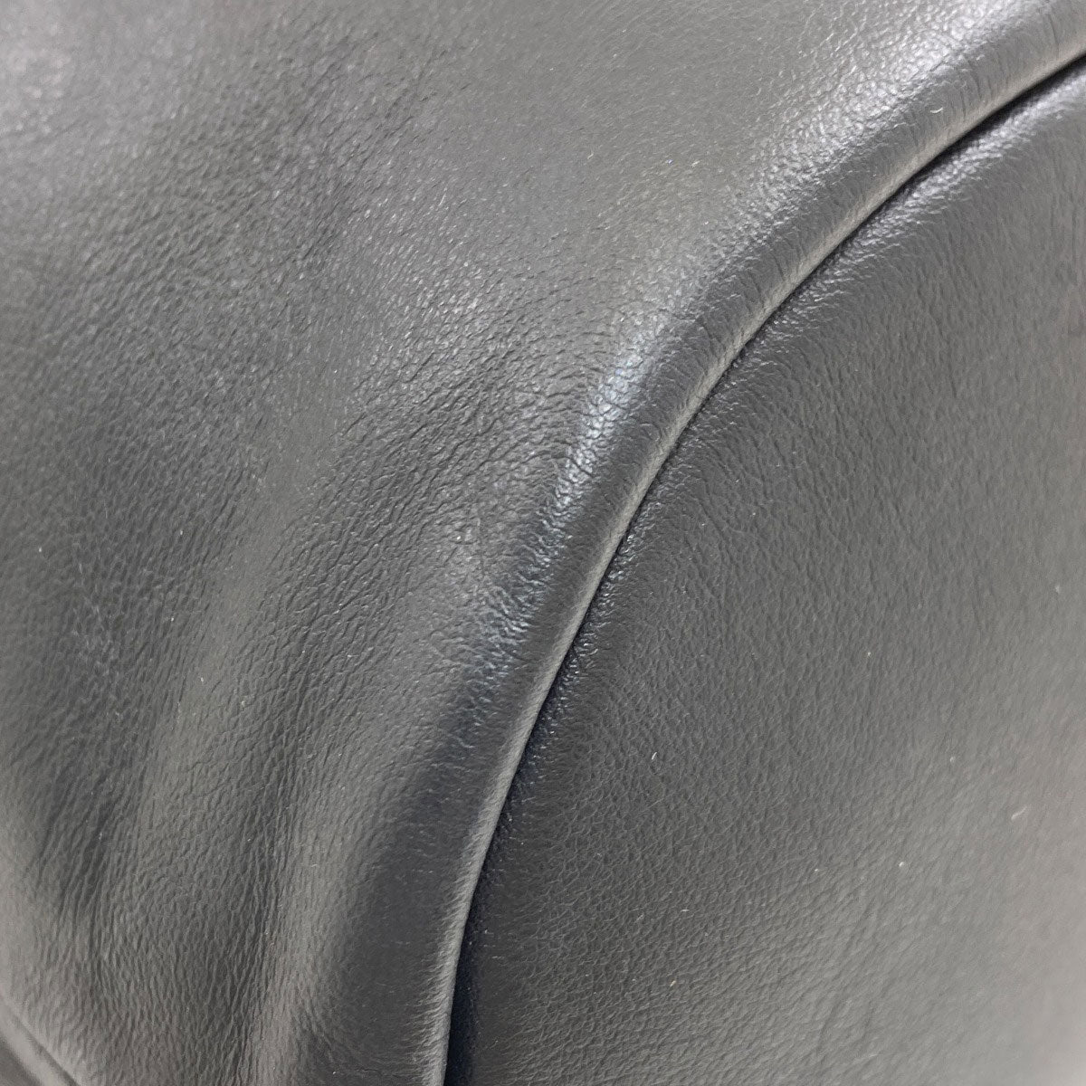 Longchamp logo Shoulder Bag Leather Ladies [Used]