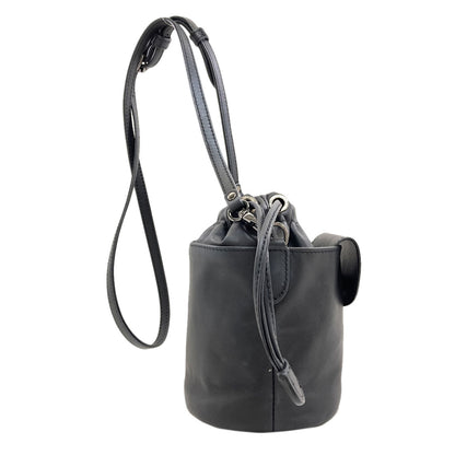 Longchamp logo Shoulder Bag Leather Ladies [Used]