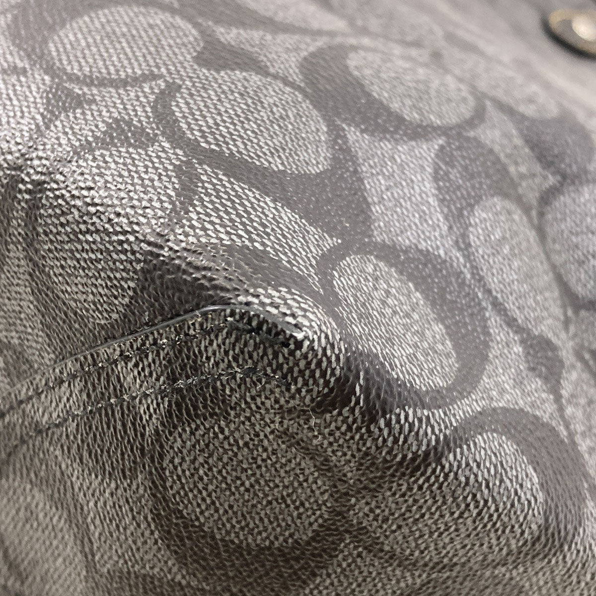 COACH signature reversible tote Tote Bag PVC Ladies [Used]
