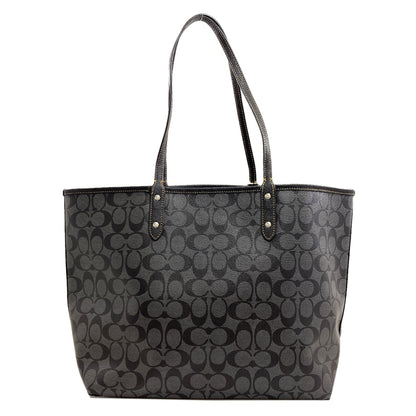 COACH signature reversible tote Tote Bag PVC Ladies [Used]