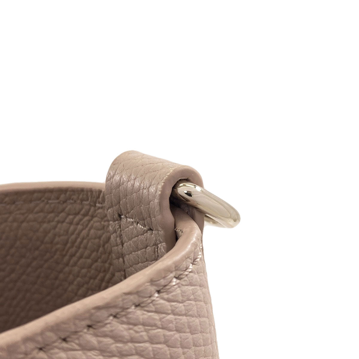 Longchamp One Belt Le Roseau Shoulder Bag Calf Ladies [Used]