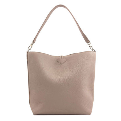 Longchamp One Belt Le Roseau Shoulder Bag Calf Ladies [Used]