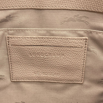 Longchamp One Belt Le Roseau Shoulder Bag Calf Ladies [Used]
