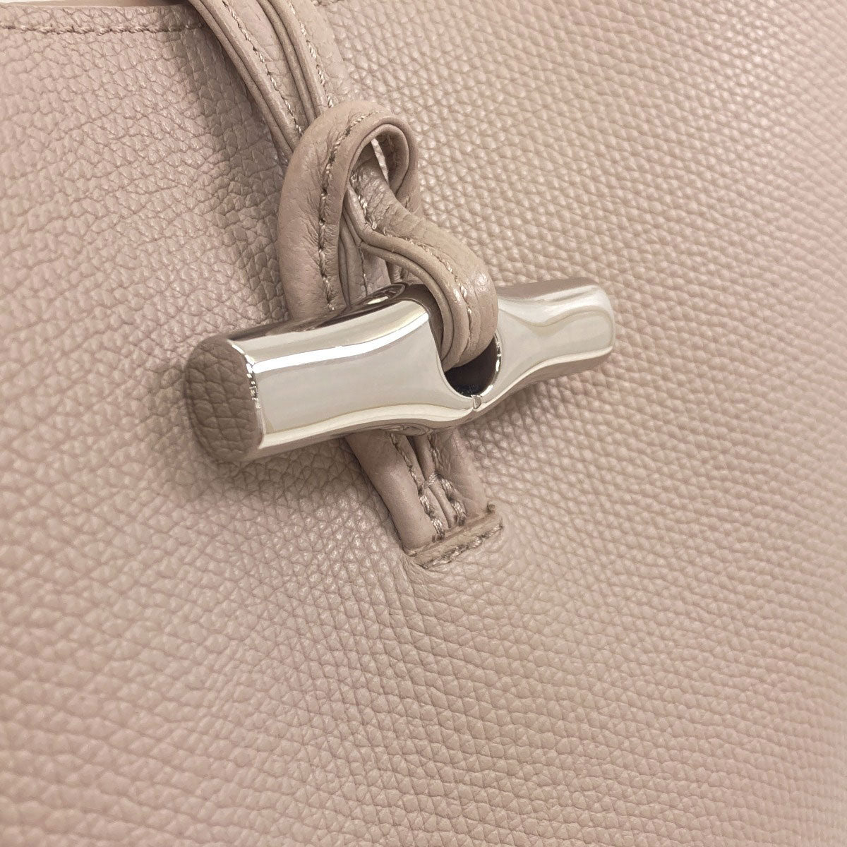 Longchamp One Belt Le Roseau Shoulder Bag Calf Ladies [Used]