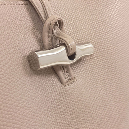 Longchamp One Belt Le Roseau Shoulder Bag Calf Ladies [Used]