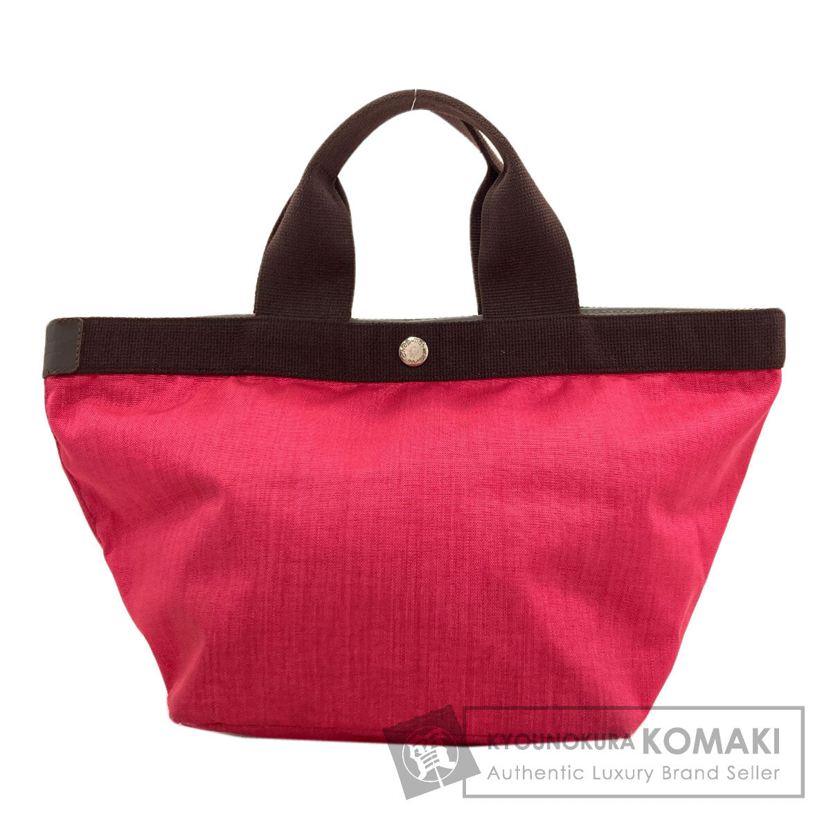 Herve Chapelier Boat-shaped tote Handbag Canvas Ladies [Used]