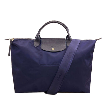 Longchamp Le Pliage 2WAY Handbag Nylon LeatherLadies [Used]