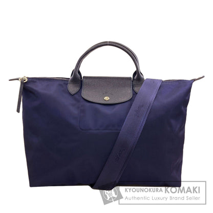 Longchamp Le Pliage 2WAY Handbag Nylon LeatherLadies [Used]