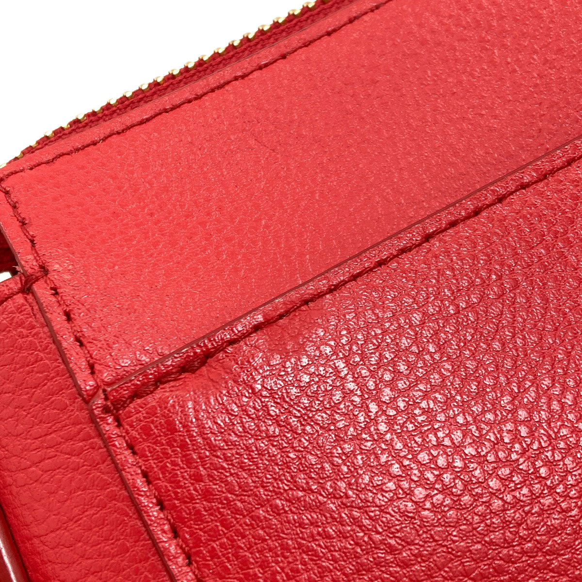 agnes b. logo Shoulder Bag Leather Ladies [Used]