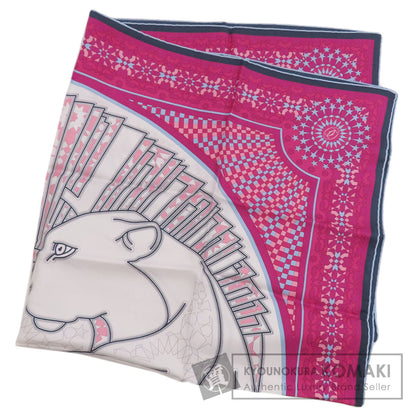 CARTIER PANTHERE Square 90 Scarf Silk Ladies [Used]